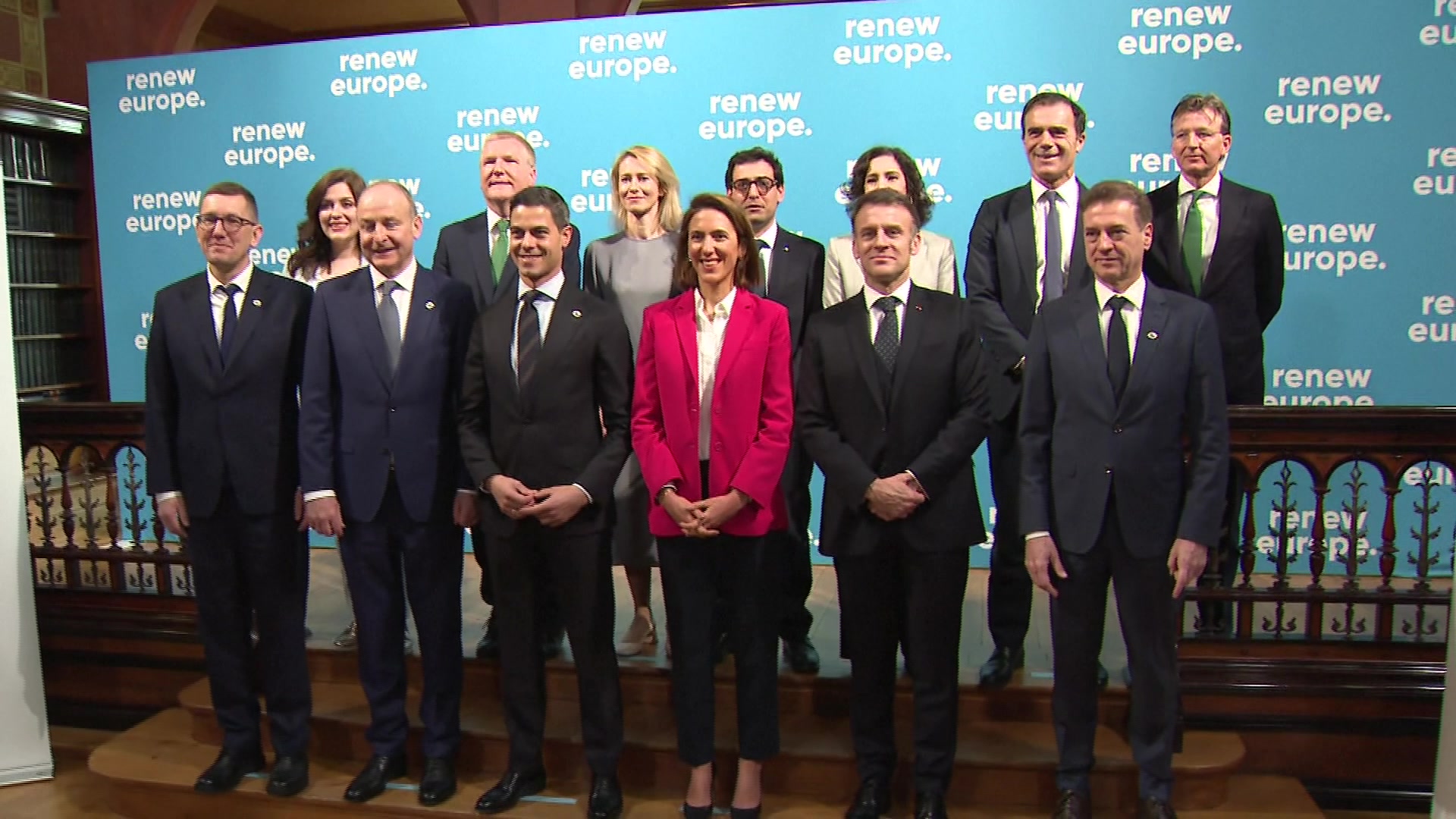 Renew Europe leaders meet ahead of the European Council meeting: arrivals and doorsteps